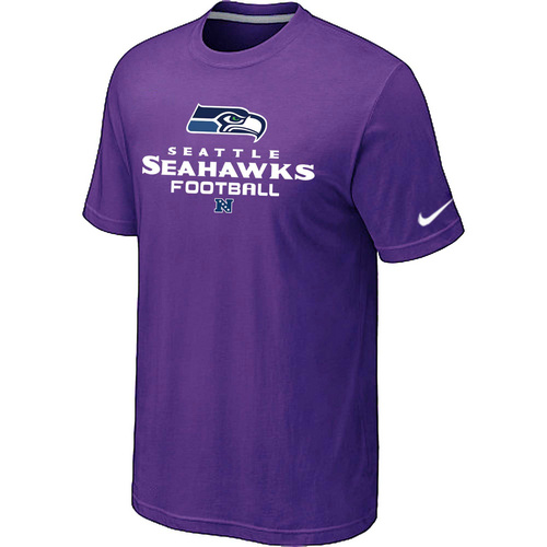 Nike Seattle Seahawks Critical Victory NFL T-Shirt - Dark Blue